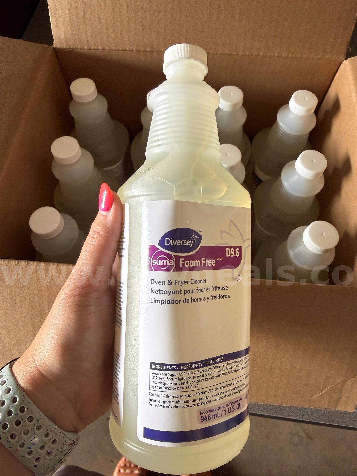 Diversey Foam Free Oven & Fryer Cleaner - Pack of 11