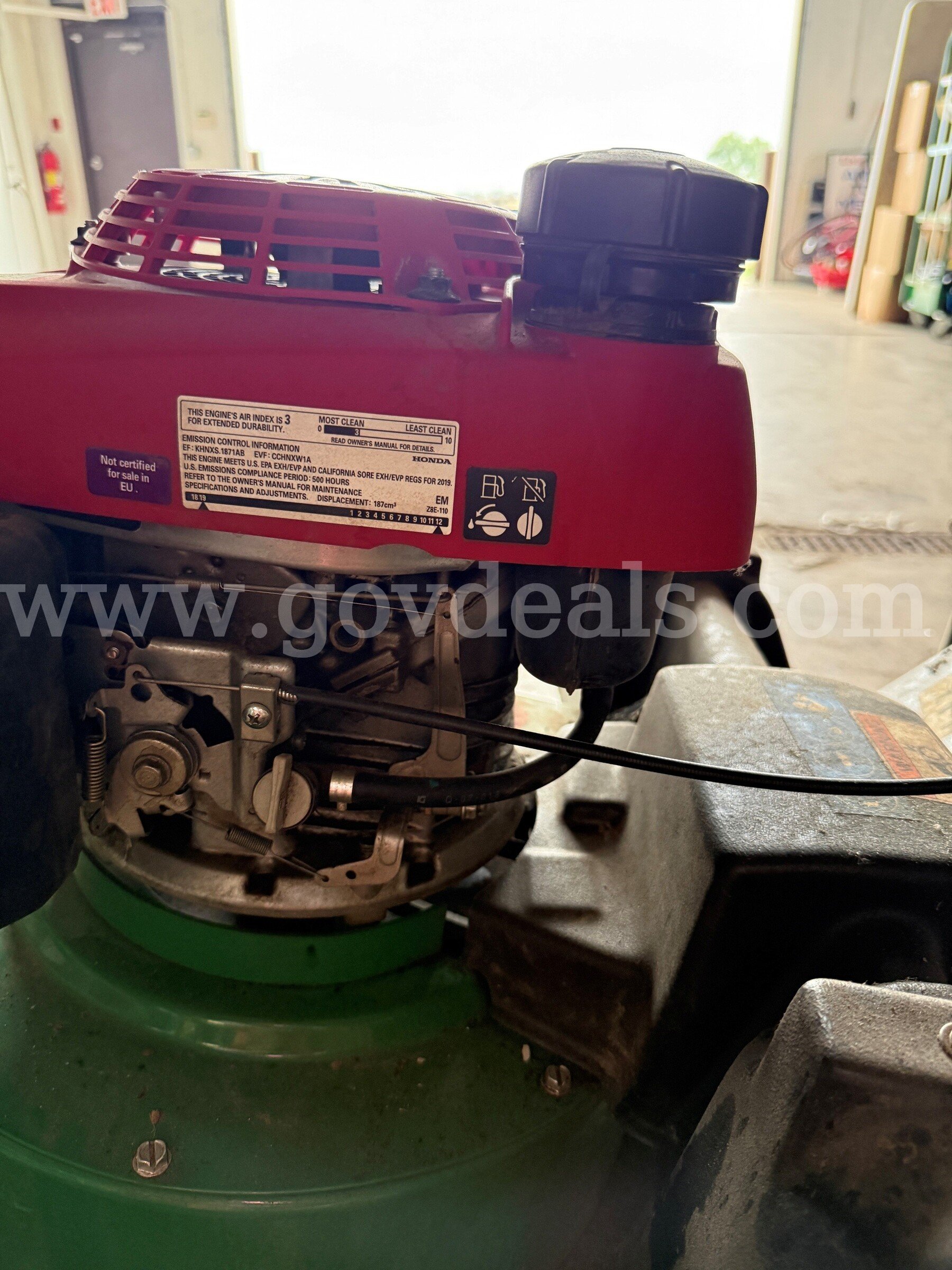 Billy Goat Outdoor Litter Vacuum Billy Goat  Government Surplus Auction - Photo #3
