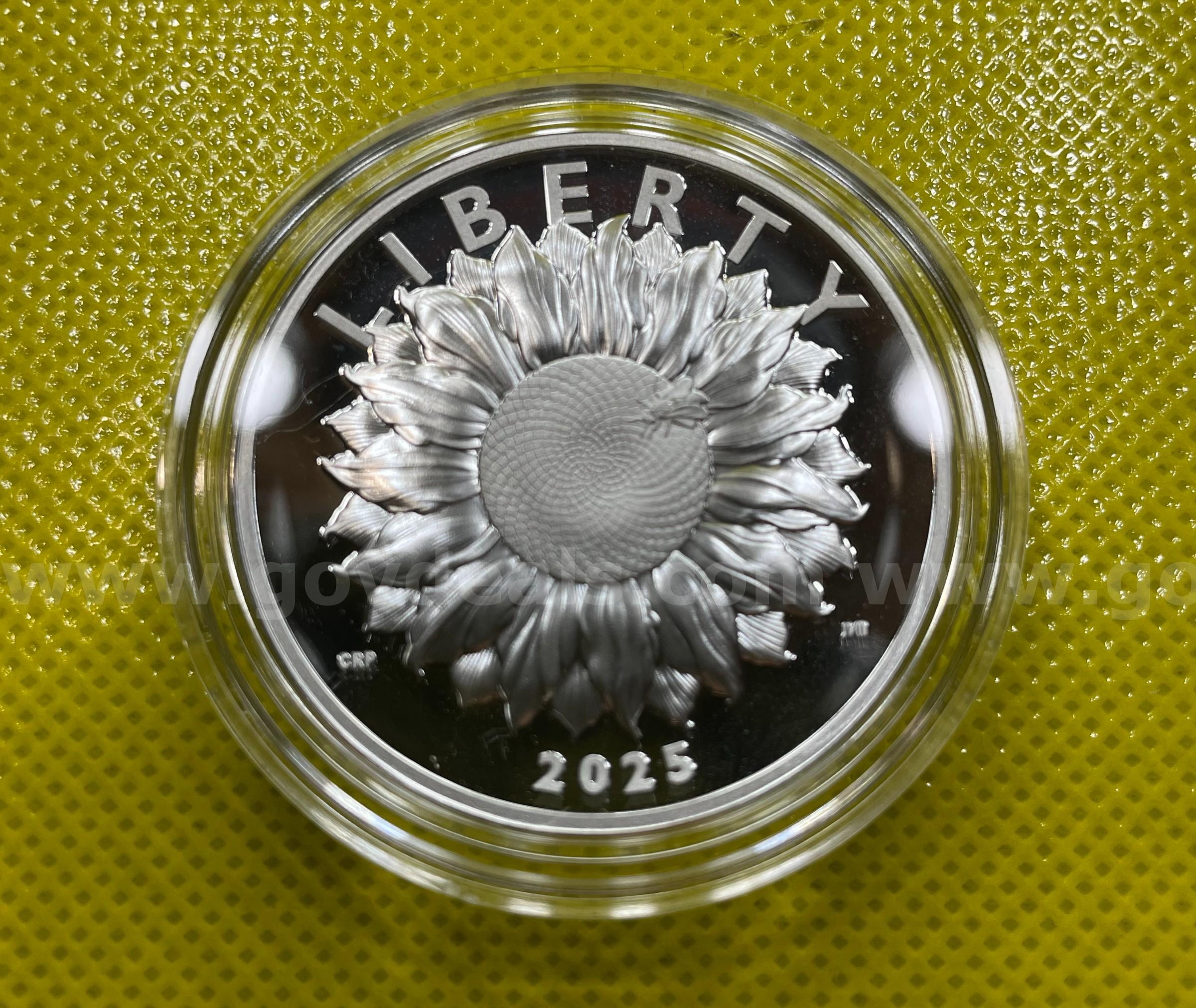 2025 AMERICAN LIBERTY SILVER MEDAL ONE OUNCE 99.9% SILVER PROOF COIN FREE SHIPPING (USA ONLY) L2
