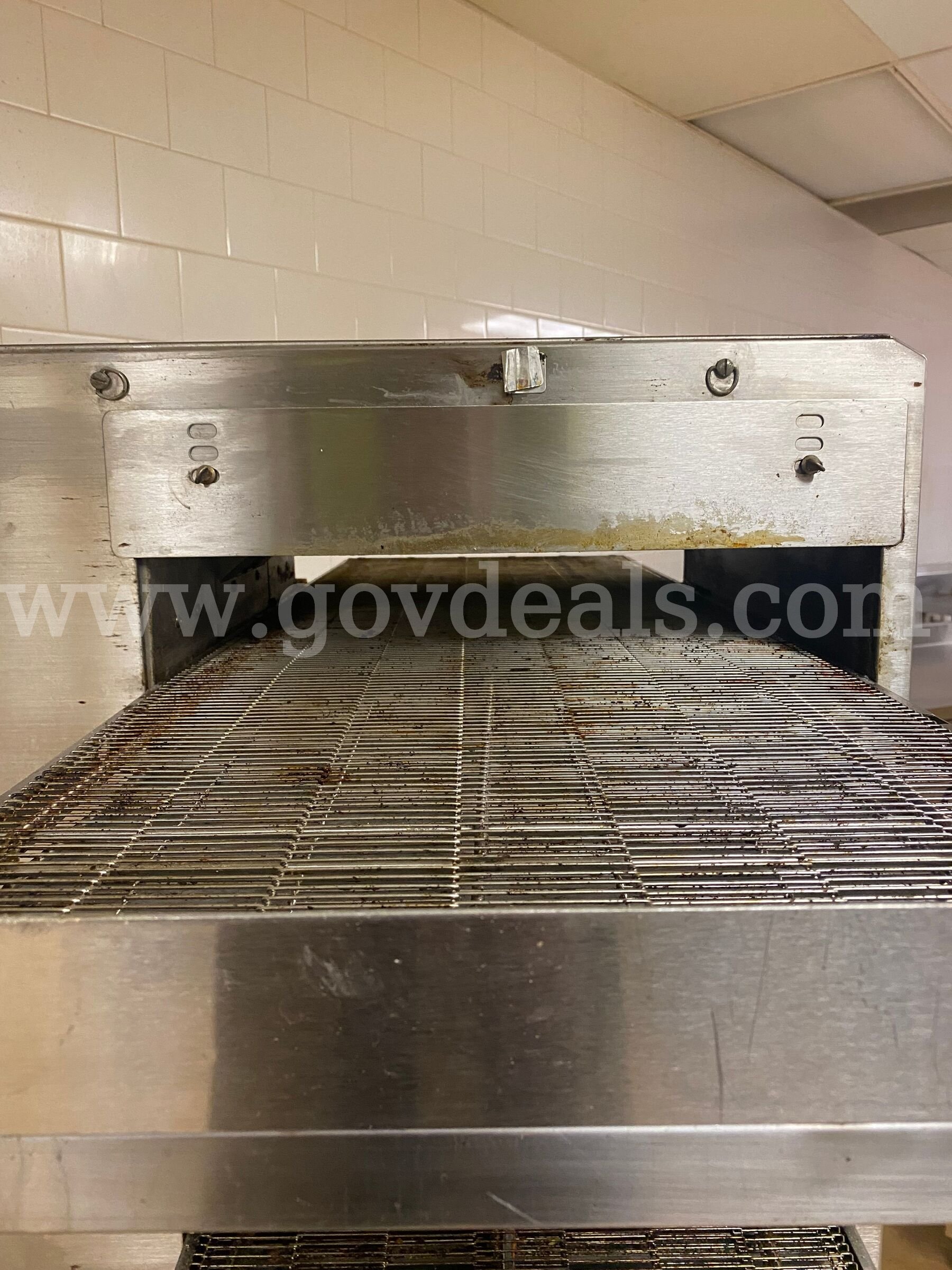 Lincoln 1301-4 Double Stack Impinger Oven Lincoln 1301 Government Surplus Auction - Photo #2