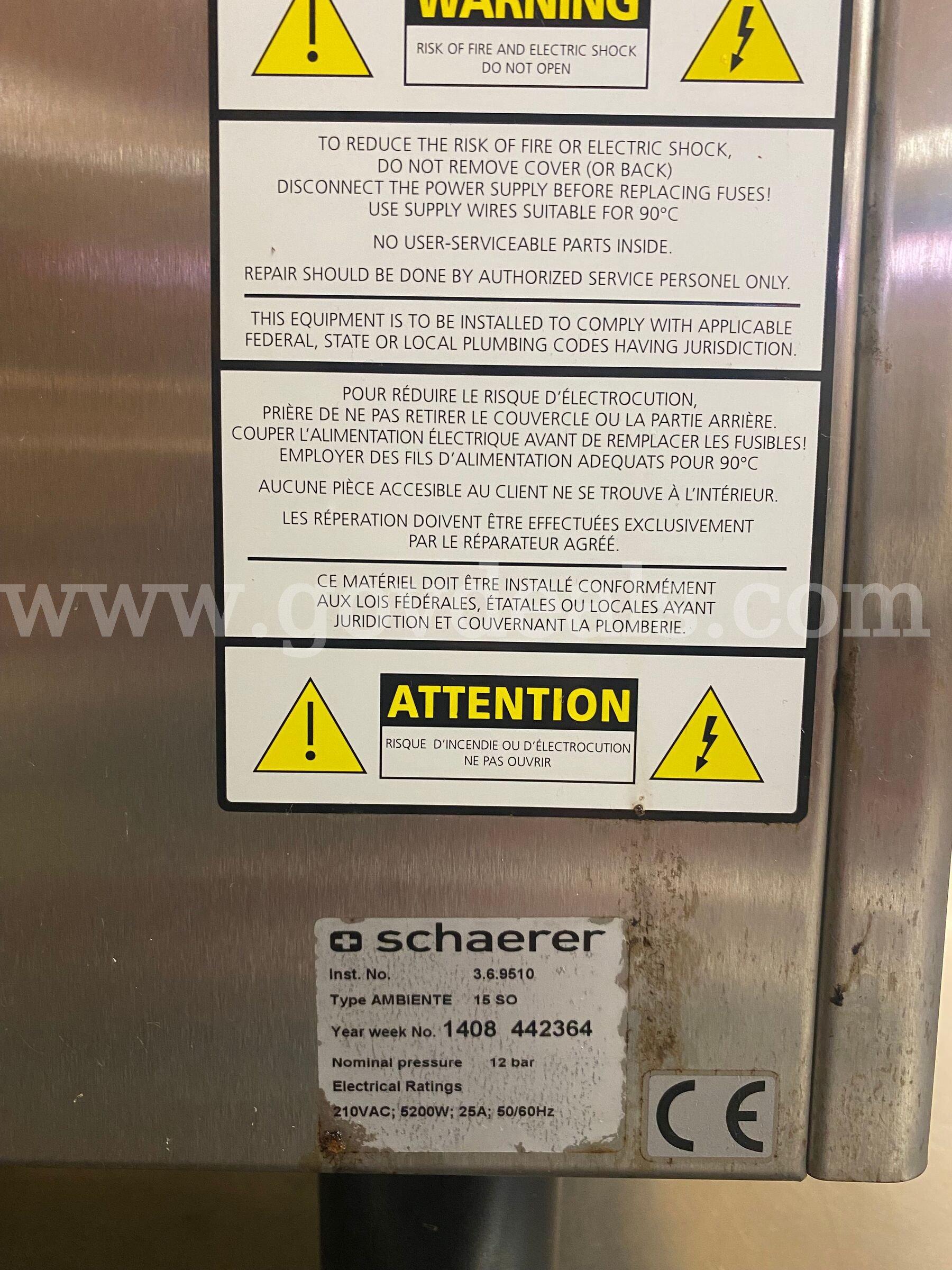 Verisimo 701 Espresso Machine Schaerer 701 Government Surplus Auction - Photo #4
