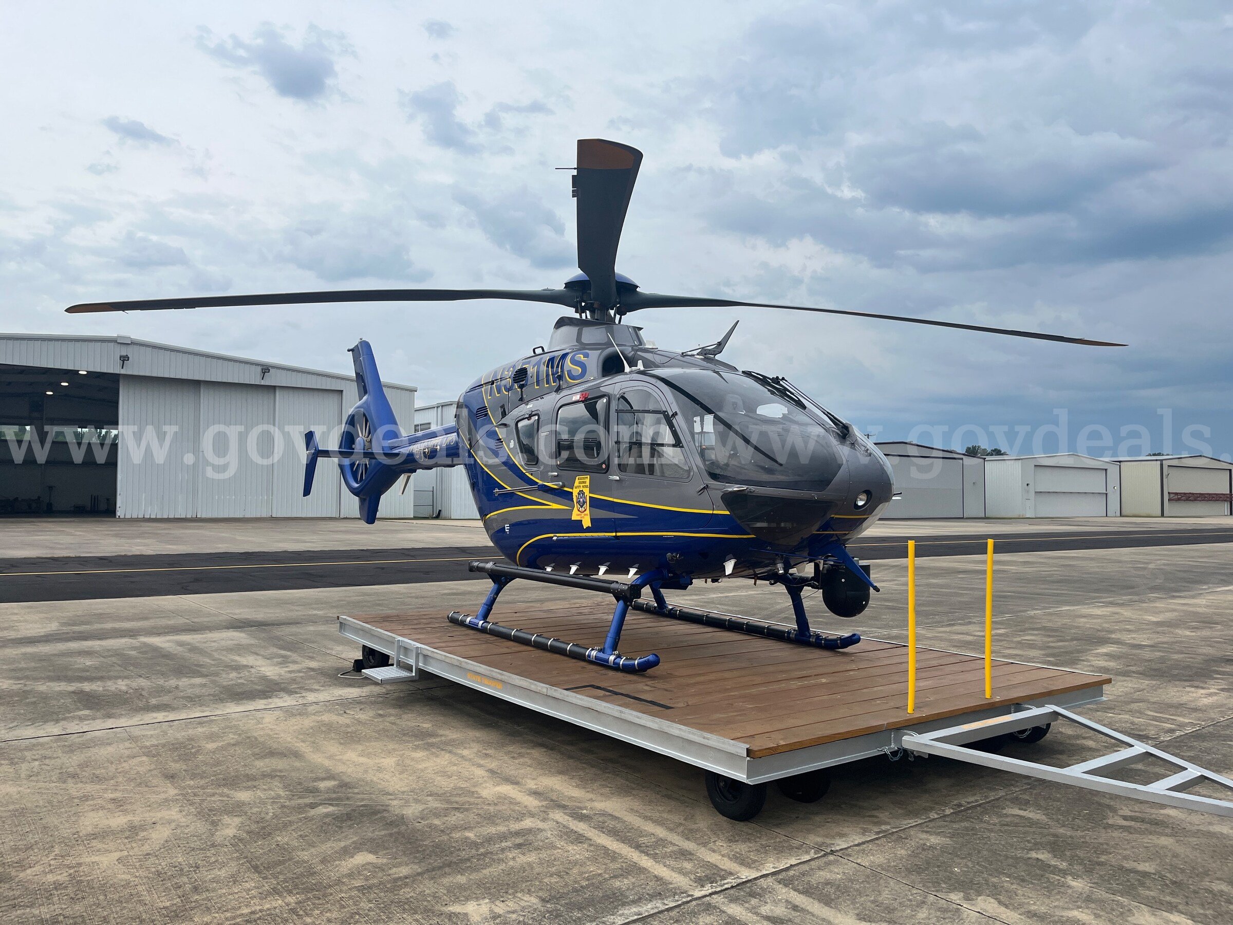 2009 Airbus EC135 T2+ Helicopter Airbus EC135 Government Surplus Auction - Photo #2