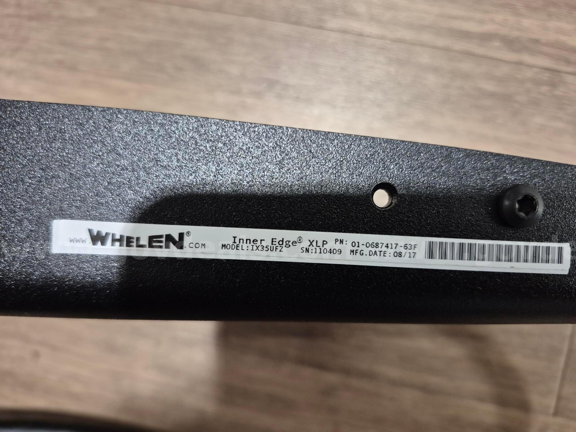 Whelen Lightbar Whelen INNER EDGE Government Surplus Auction - Photo #4