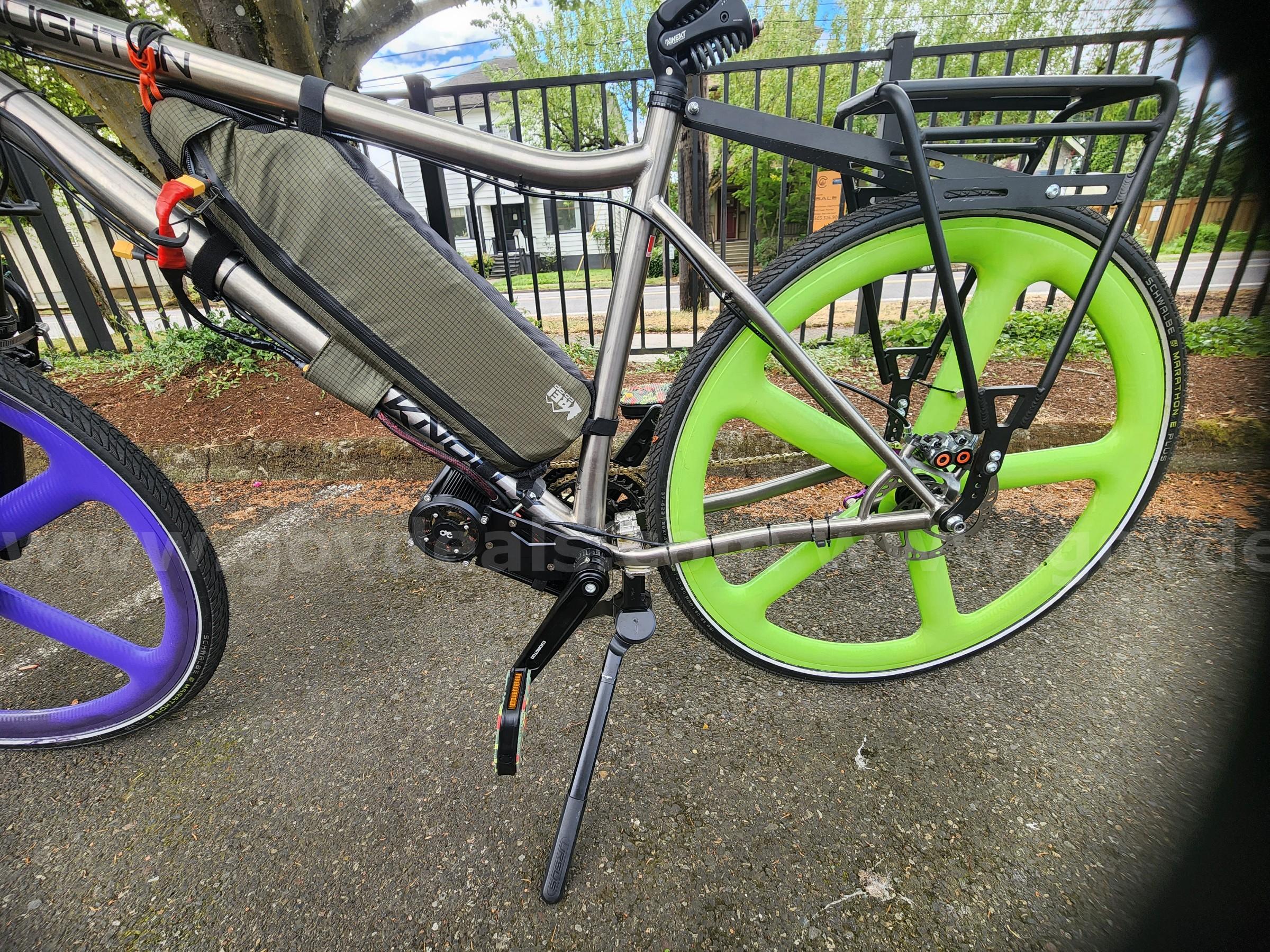 Custom 100% Titanium Cargo E-bike  100 Government Surplus Auction - Photo #3