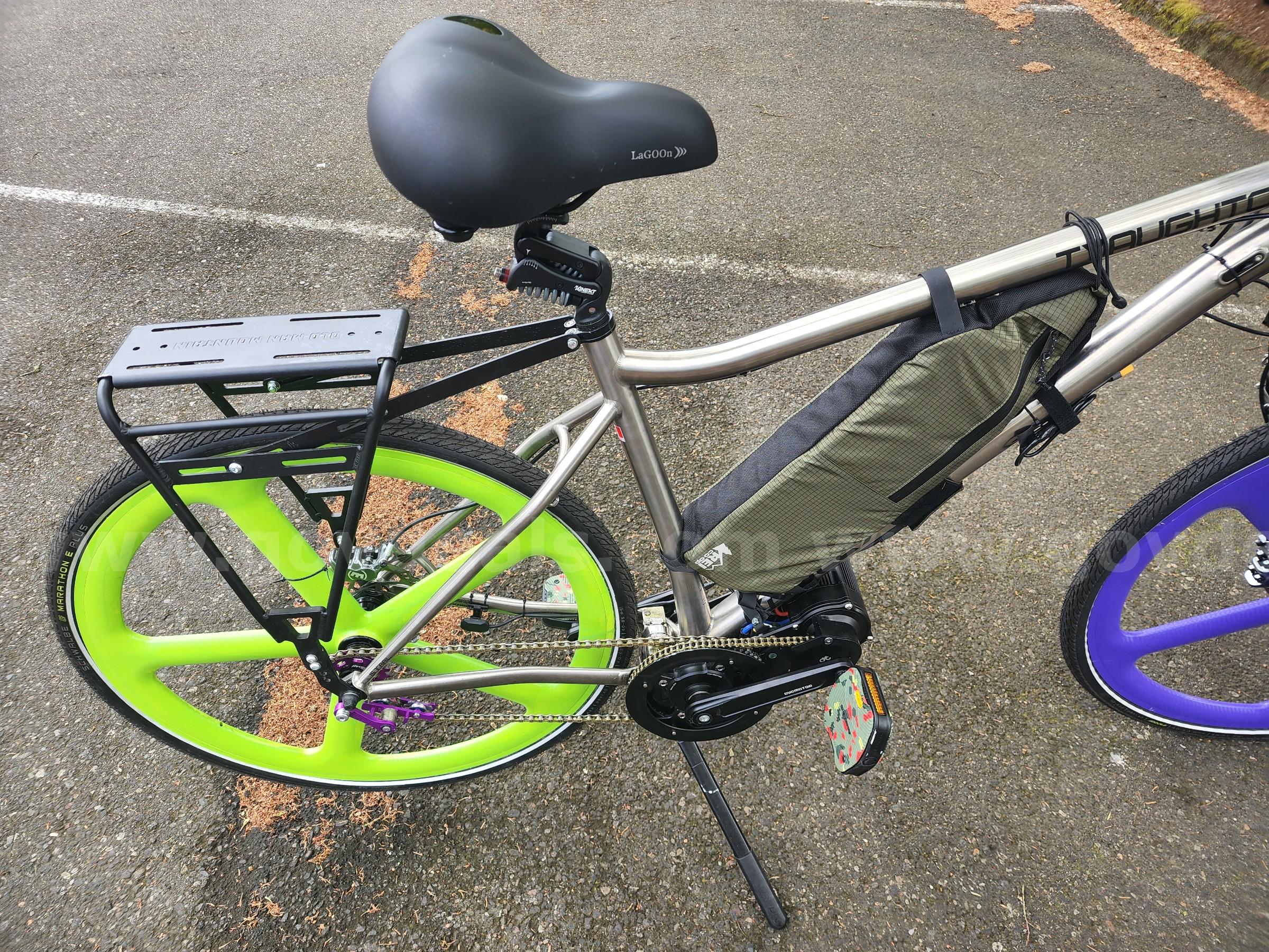 Custom 100% Titanium Cargo E-bike  100 Government Surplus Auction - Photo #4