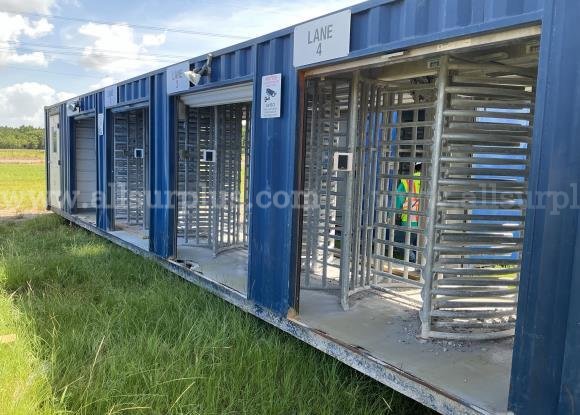 Turnstile Connexes, Personnel Gates, Badge Readers and Barricade, Qty 5   Government Surplus Auction - Primary Photo