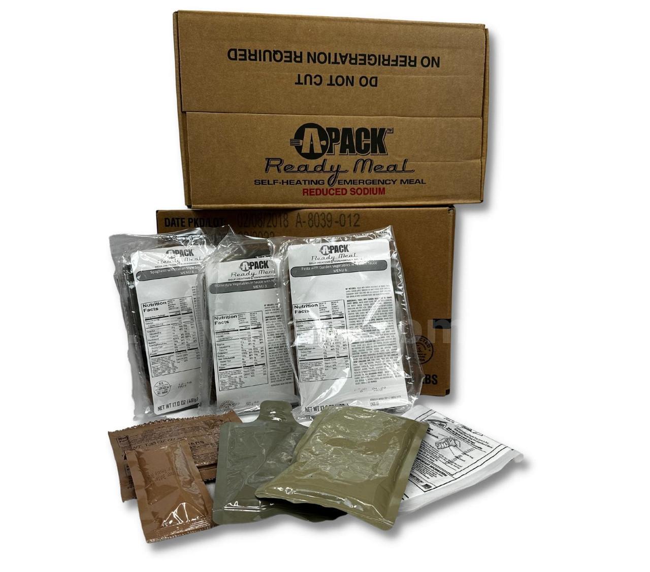 48 cases of Apack Meals Ready to Eat,  MRE APACK  Government Surplus Auction - Photo #2