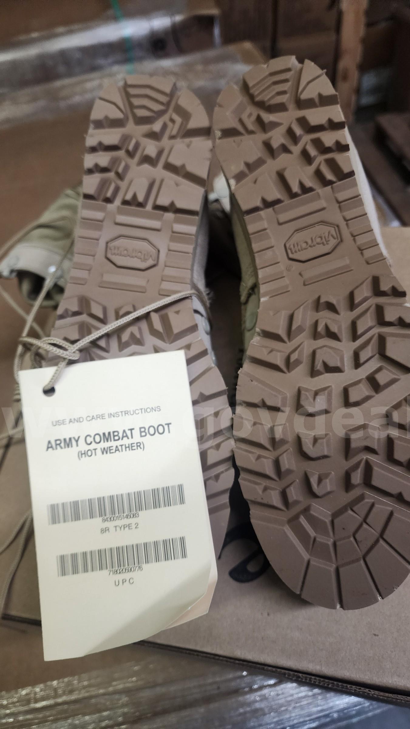 12  pair Mcrae military Hot Weather Boots Size 8 Regular GMC Sierra Government Surplus Auction - Photo #6