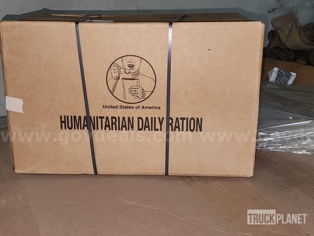 48 Cases Humanitarian Meals Ready to Eat,  MRE Case  Government Surplus Auction - Photo #2