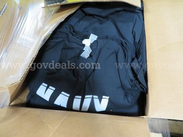 2,215   Hoodies and T-Shirts - New  215 Government Surplus Auction - Photo #5