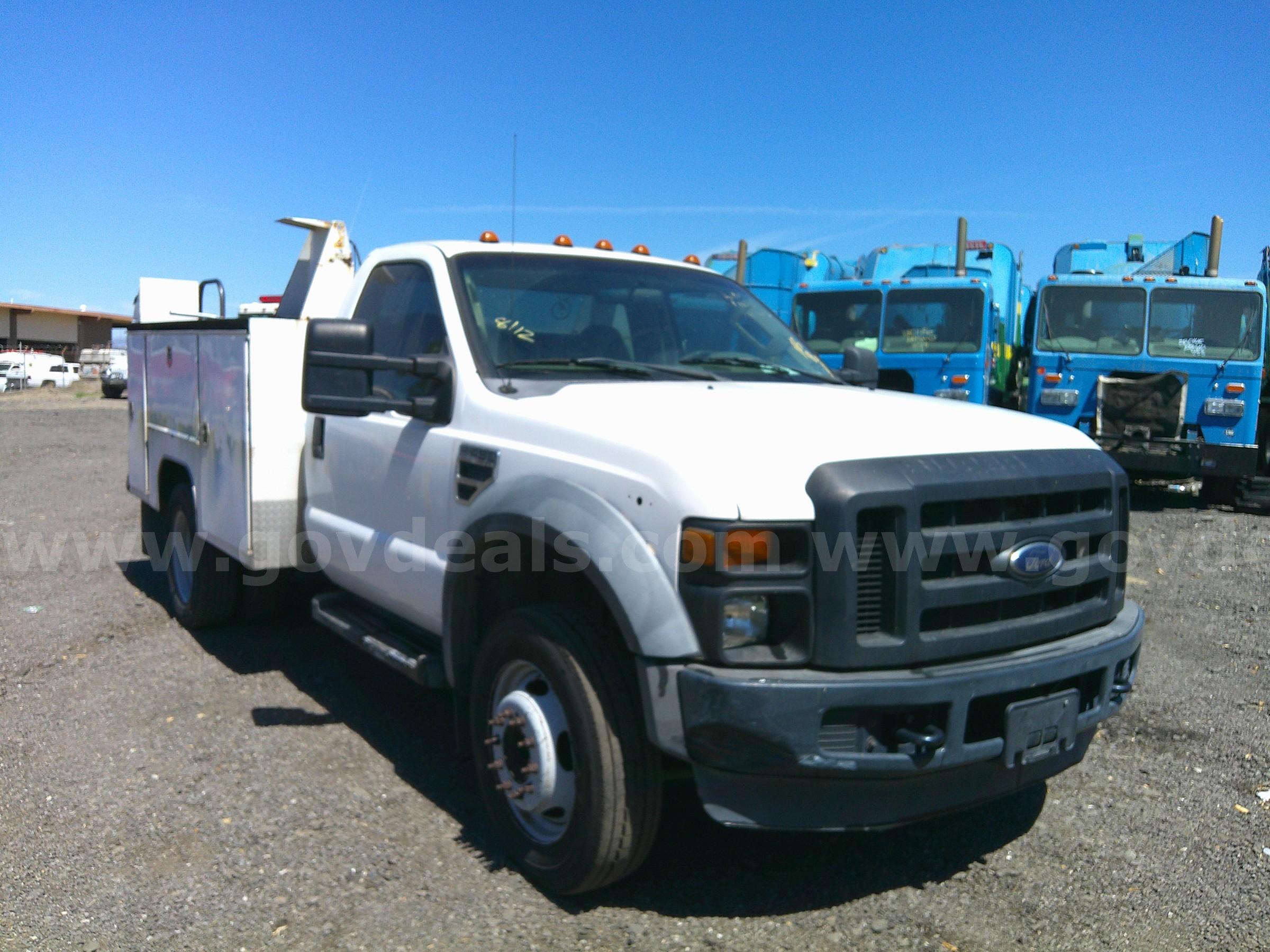 2008 Ford F-450 SD Ford F-450 Government Surplus Auction - Photo #5