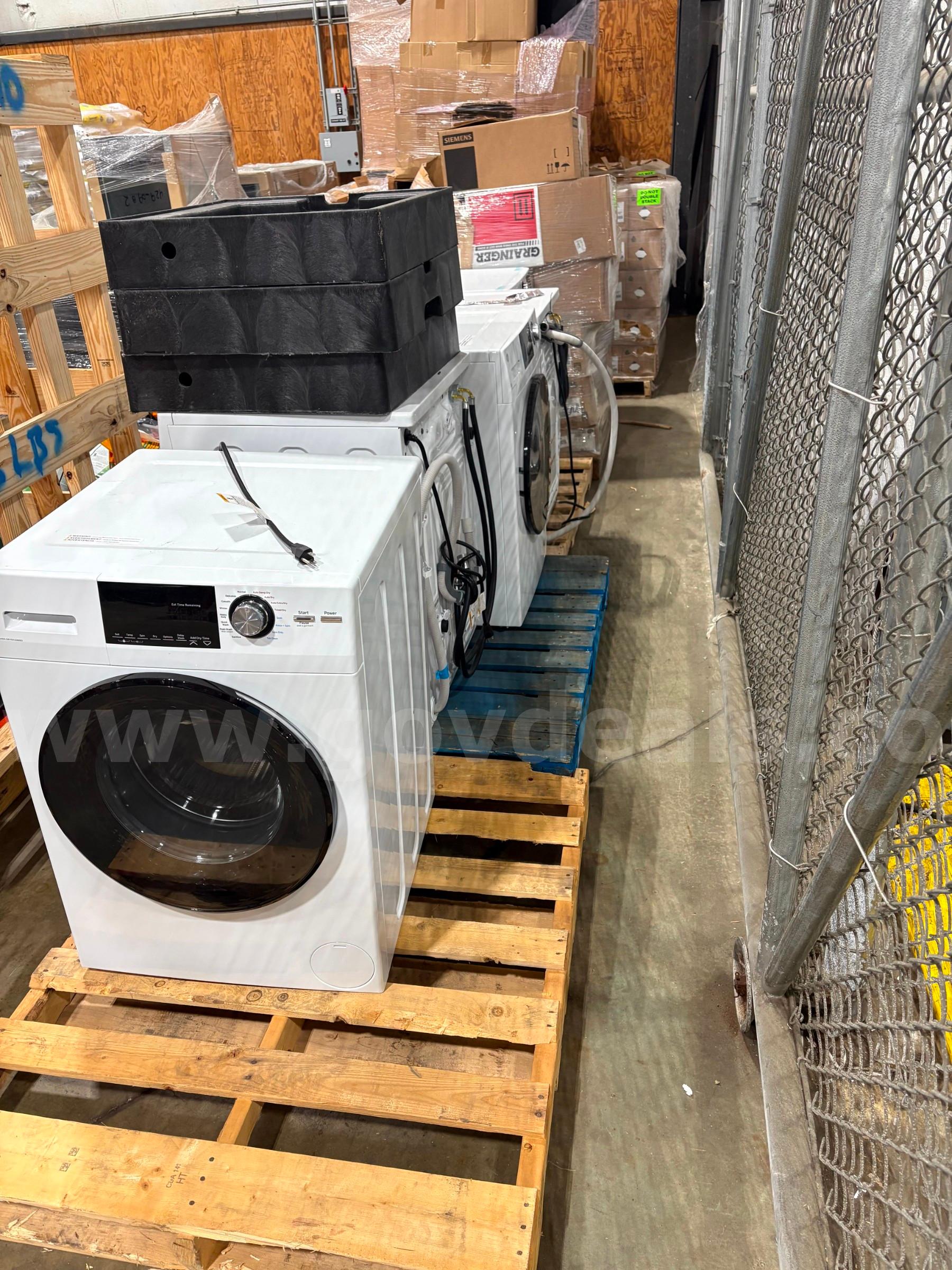 Lot of 5 Washer/Dryer Combo Units