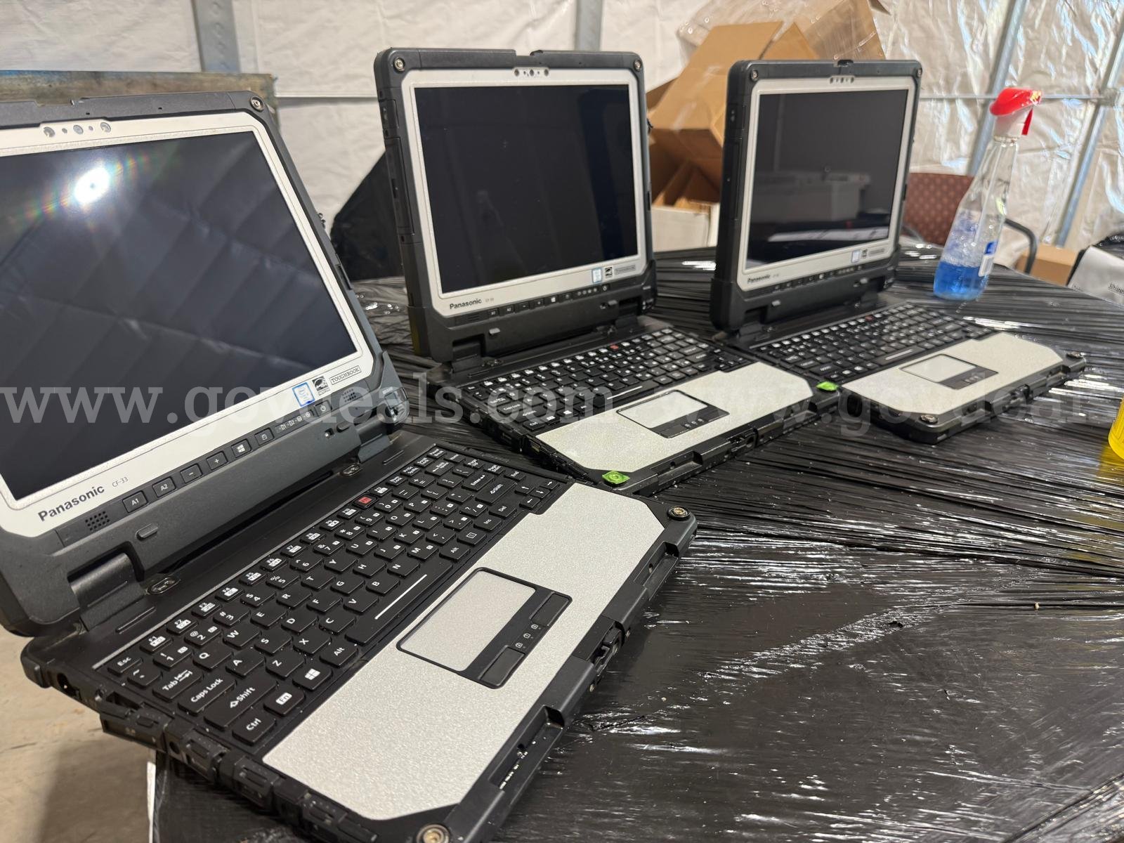 40x Mix Panasonic ToughBook CF-33 Core i5 7300U Panasonic 7300U Government Surplus Auction - Photo #6