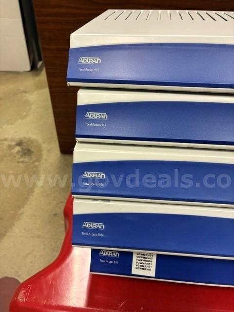 ADTRAN TOTAL ACCESS MODELS 908E,912, AND 916  908E Government Surplus Auction - Photo #2
