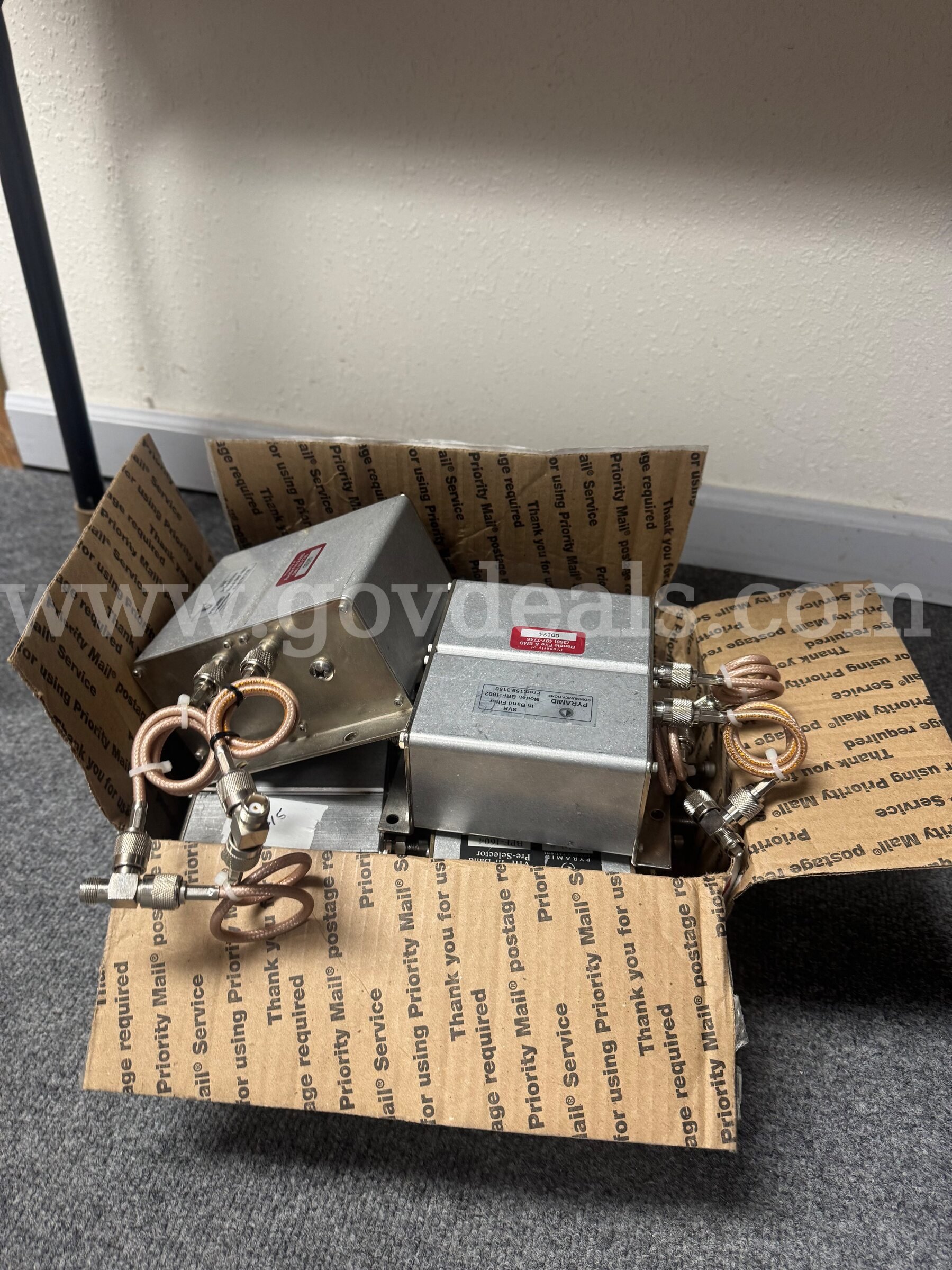 Lot of Pyramid Communications SVR in-band radio filters   Government Surplus Auction - Photo #5