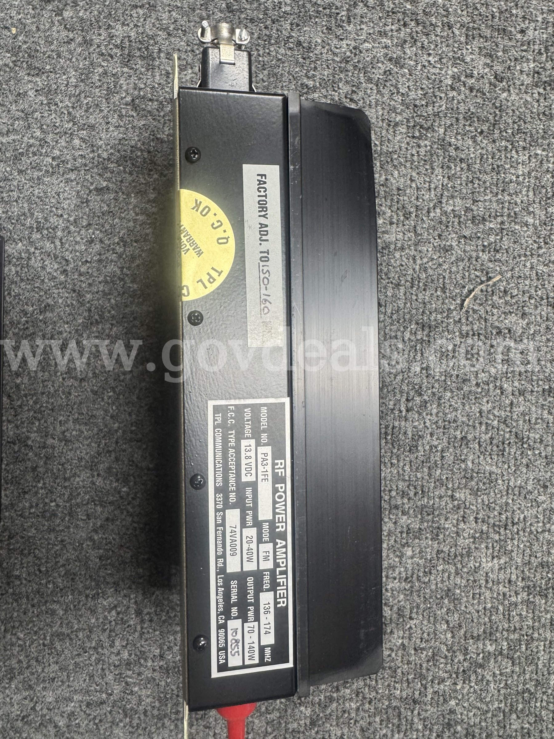 Lot of Pyramid Communications SVR in-band radio filters   Government Surplus Auction - Photo #6