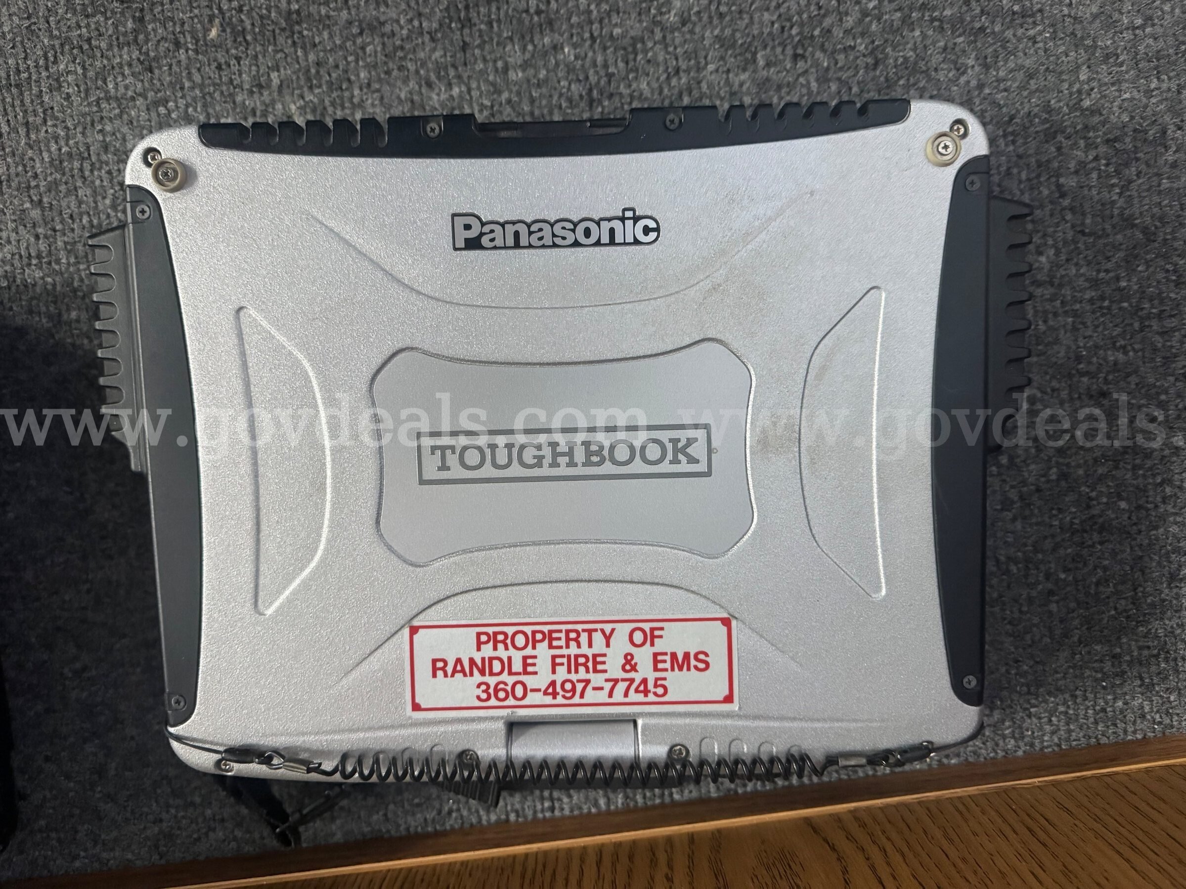 Lot of 4 Panasonic Toughbook Laptops Panasonic  Government Surplus Auction - Photo #3