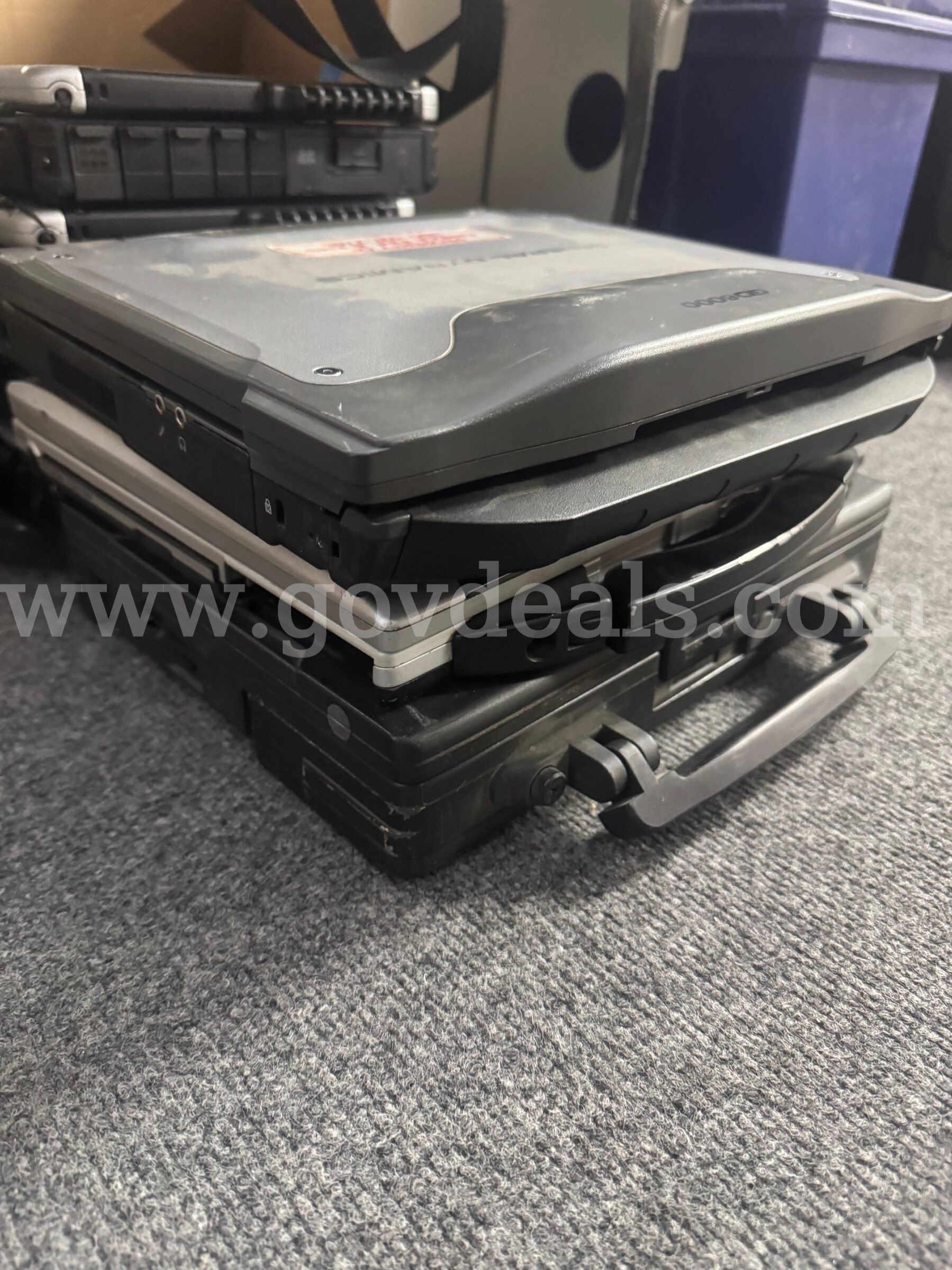 Lot of 3 laptops - Panasonic & General Dynamics