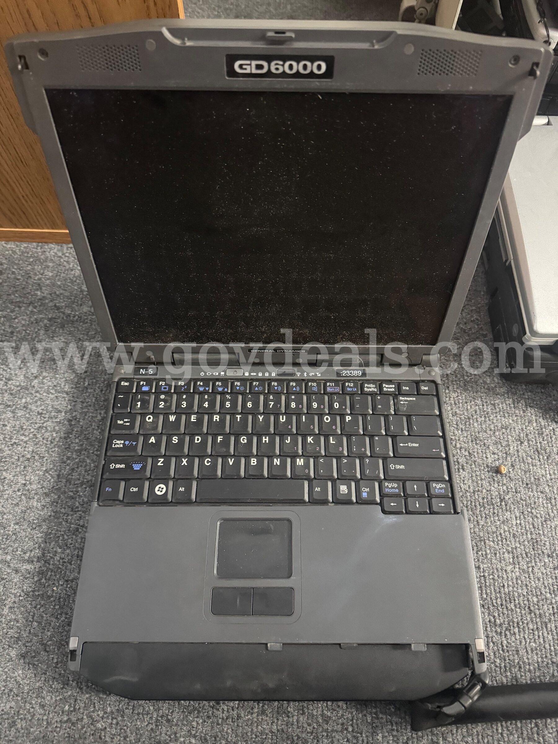 Lot of 3 laptops - Panasonic & General Dynamics Panasonic  Government Surplus Auction - Photo #2