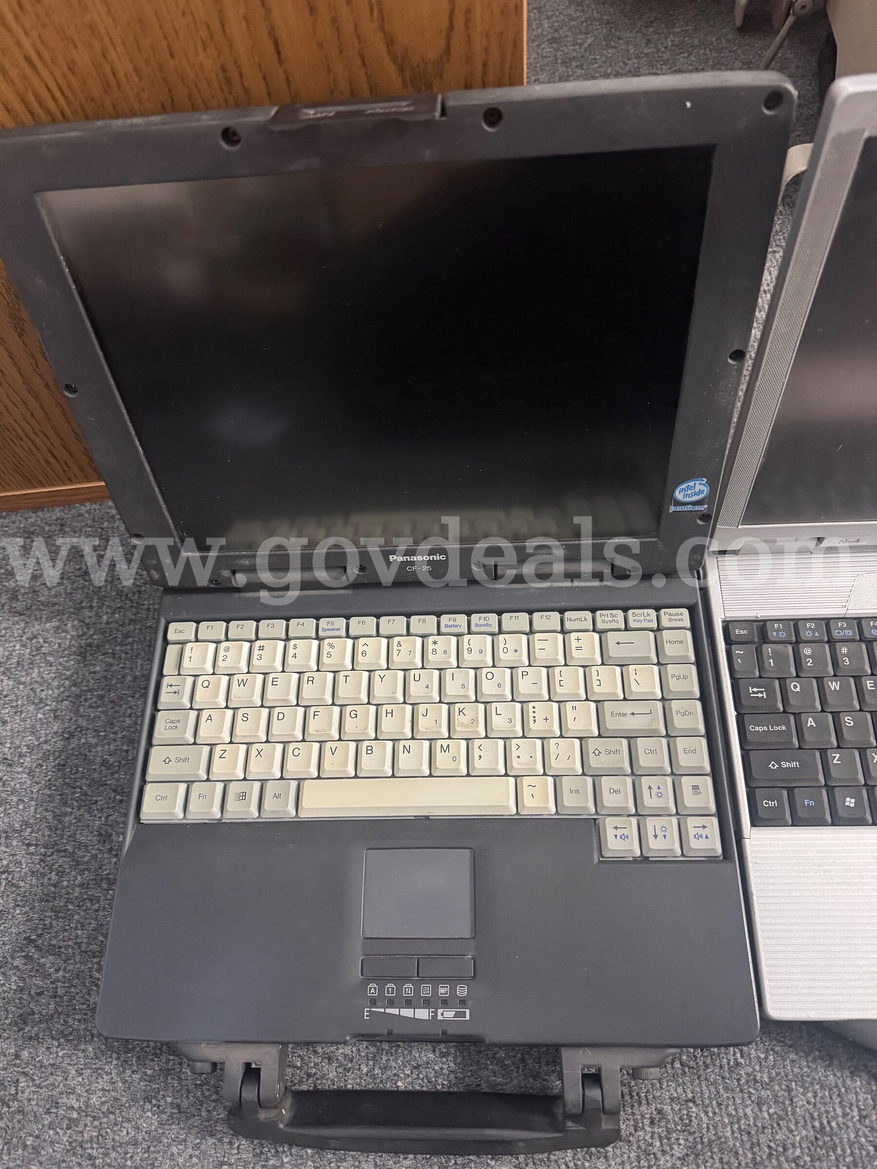 Lot of 3 laptops - Panasonic & General Dynamics Panasonic  Government Surplus Auction - Photo #3