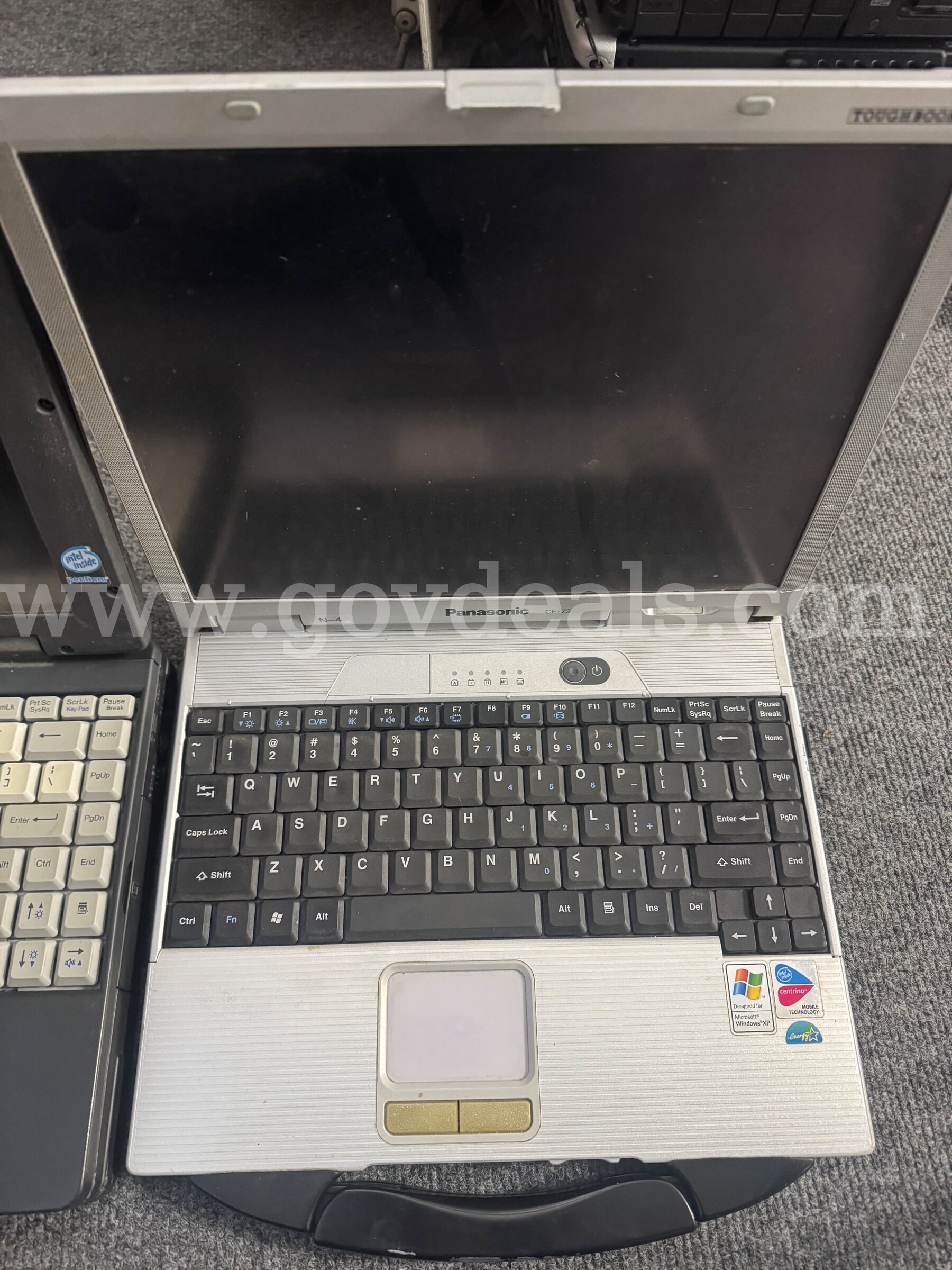 Lot of 3 laptops - Panasonic & General Dynamics Panasonic  Government Surplus Auction - Photo #4