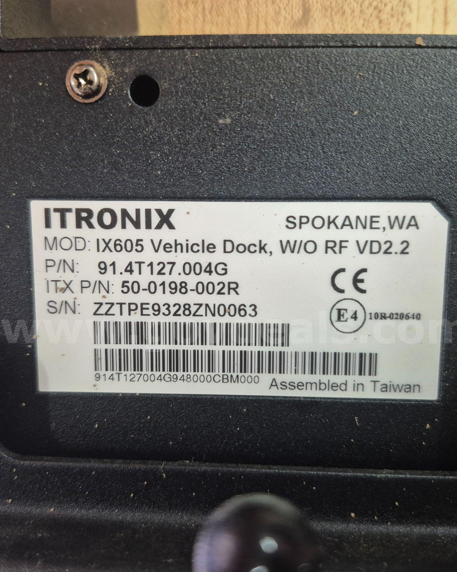 Itronix IX605 Vehicle Dock Itronix IX605 Government Surplus Auction - Photo #4