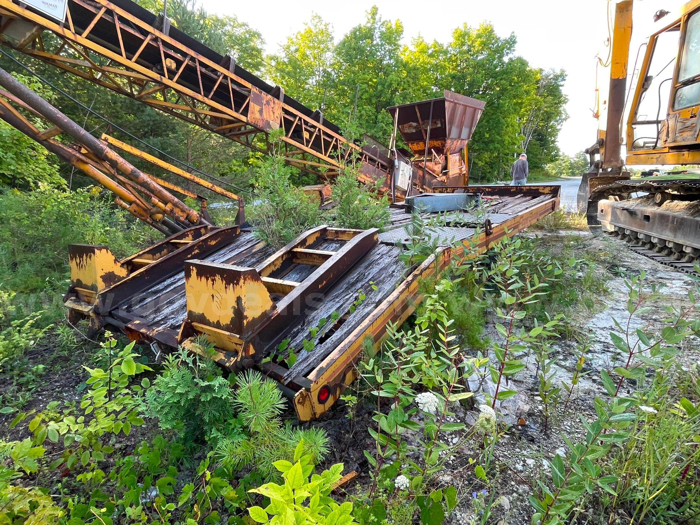1985 Eager Beaver 20HA T/A Equipment Trailer Eager Beaver 20HA Government Surplus Auction - Photo #3