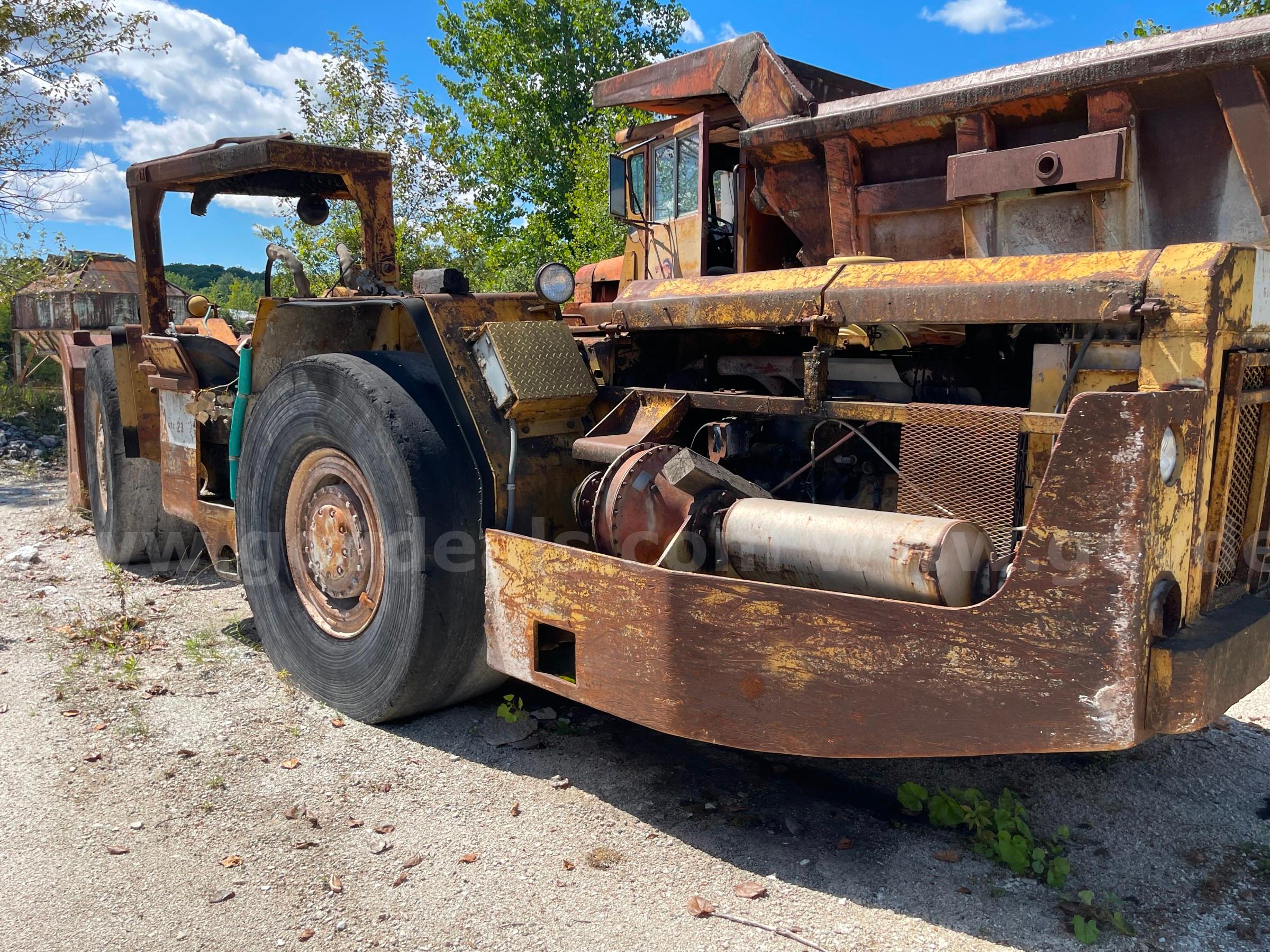1979 Jarvis Clark JS500 Scooptram Underground L-H-D-Inoperable Jarvis Clark JS500 Government Surplus Auction - Photo #2