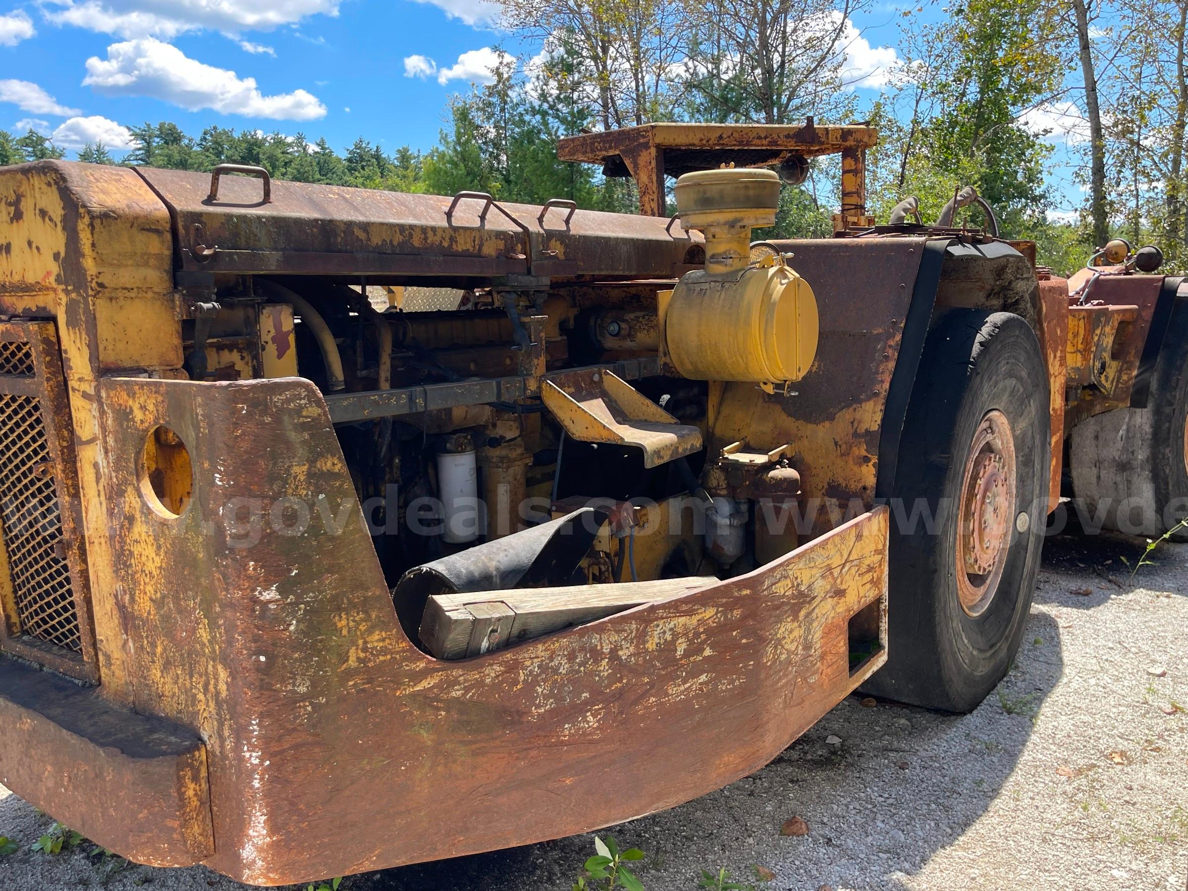 1979 Jarvis Clark JS500 Scooptram Underground L-H-D-Inoperable Jarvis Clark JS500 Government Surplus Auction - Photo #3