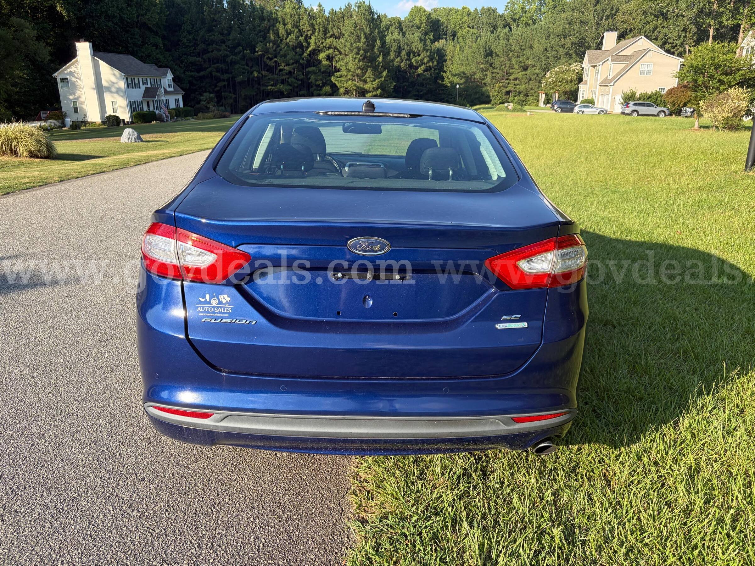 2013 Ford Fusion Ford Fusion Government Surplus Auction - Photo #5