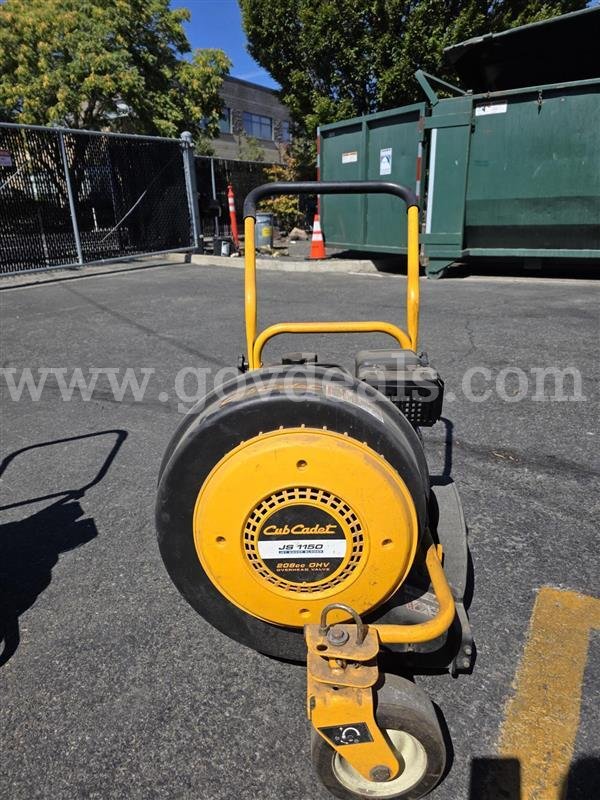 Set of (2) Cub Cadet JS1150 Jet Sweep Walk-Behind Leaf Blowers