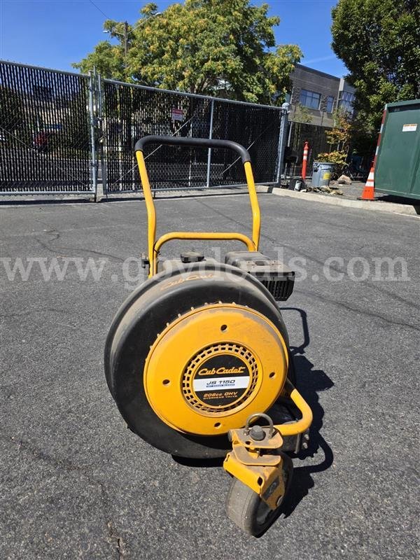 Set of (2) Cub Cadet JS1150 Jet Sweep Walk-Behind Leaf Blowers Cub Cadet JS1150 Government Surplus Auction - Photo #4
