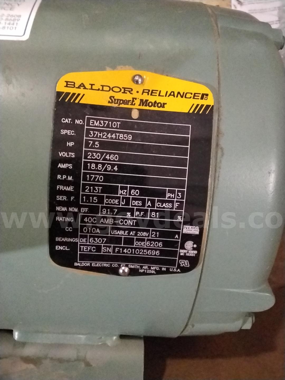 Baldor Reliance Motor   Government Surplus Auction - Photo #2