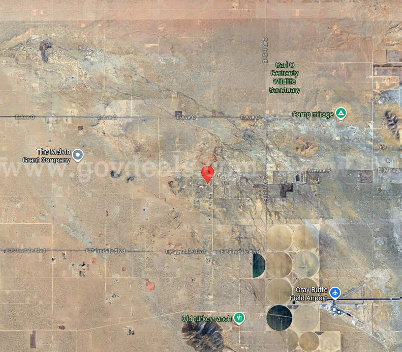 2.52 Acres of Prime Land in the Fast-growing Area of Palmdale, CA