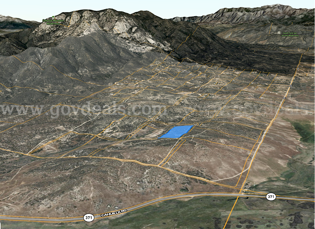 9.06 Acres at the Base of Cahuilla Mountain – Your Private Escape in Anza, CA  Escape Government Surplus Auction - Photo #2