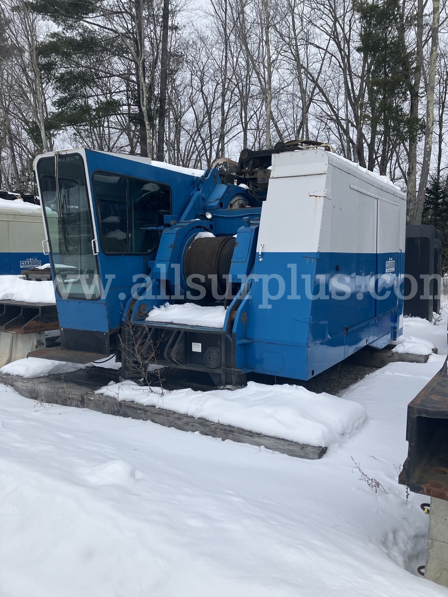 1974 Manitowoc 4100W Series II 230-Ton Crawler Crane,180 ft. of No. 22 boom, block and ball, Qty 1 Manitowoc 4100W Government Surplus Auction - Photo #2