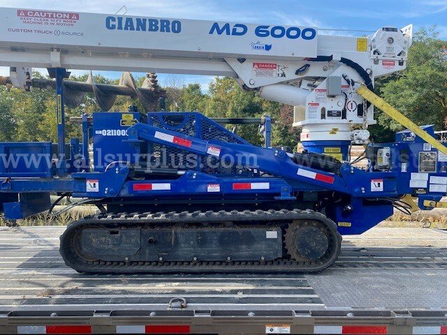 2022 Skylift Super 6000 Low Pro Tracked Digger Derrick, Qty 1 Skylift 6000 Government Surplus Auction - Photo #2