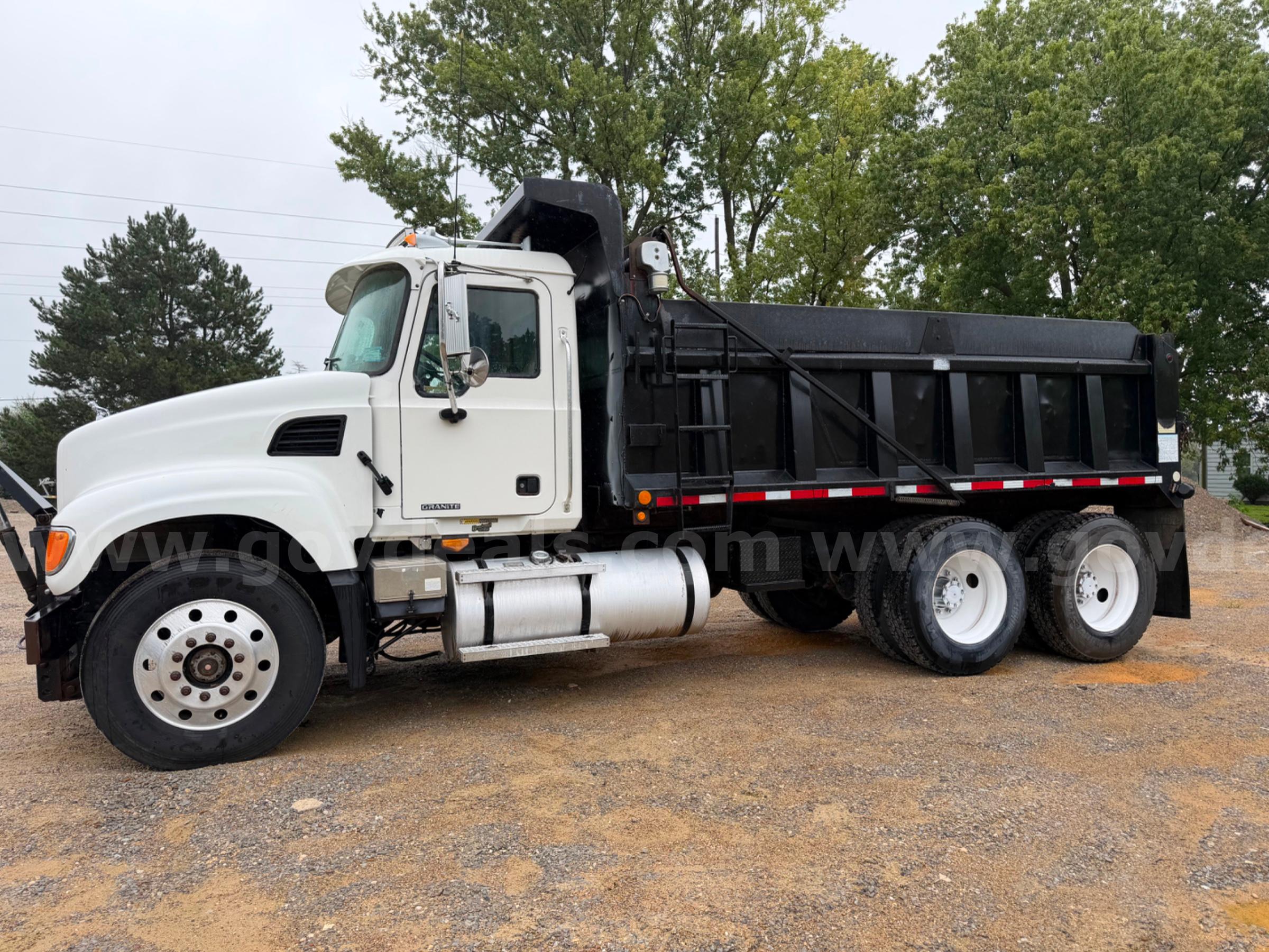 2004 Mack CV713 Granite Tandem Axle Dump Truck Mack CV713 Government Surplus Auction - Primary Photo