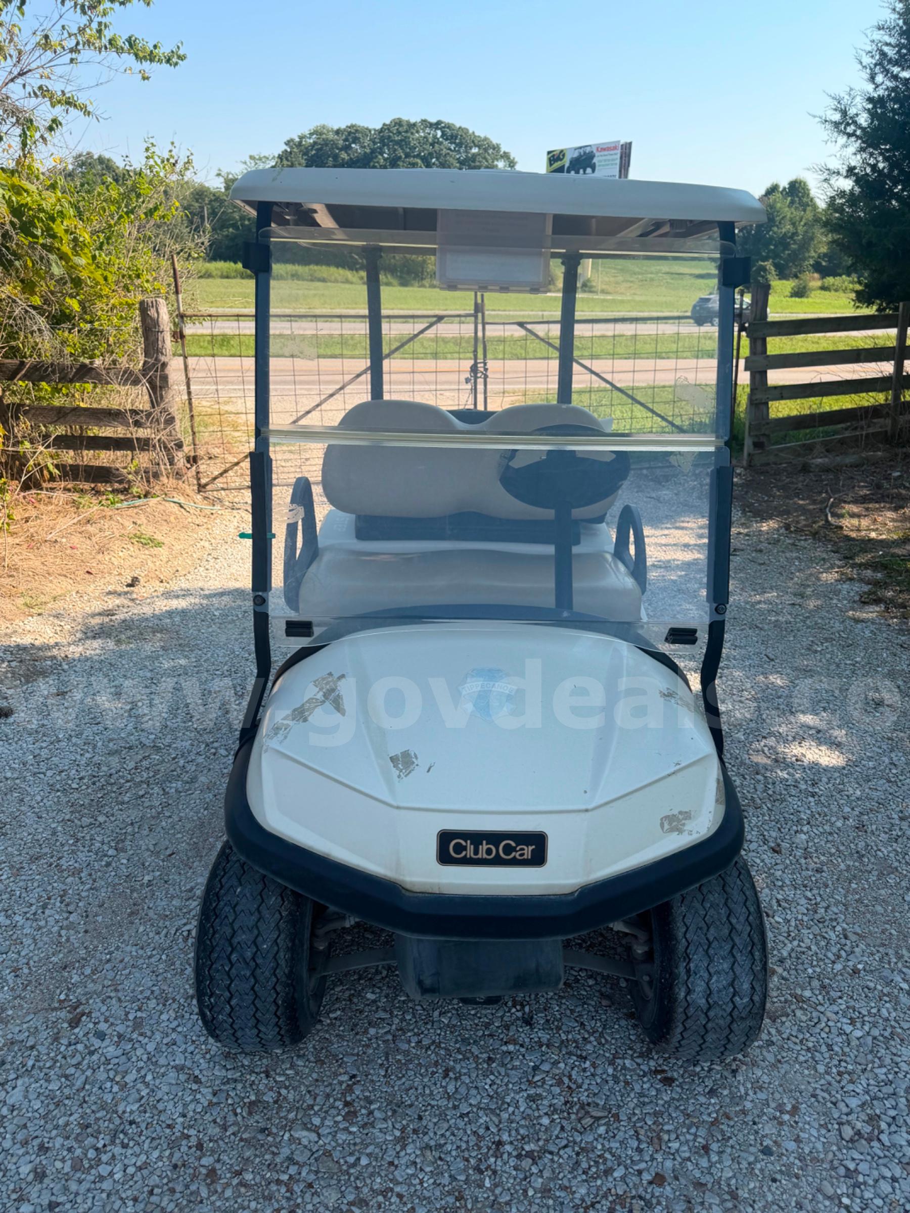 2022 Club Car Golf Cart Electric 48v Ez Go Club Car tempo Government Surplus Auction - Photo #2