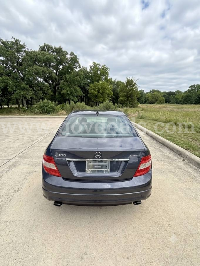 2010 Mercedes-Benz C-Class C300 4MATIC Sport Sedan Mercedes-Benz C300 Government Surplus Auction - Photo #6
