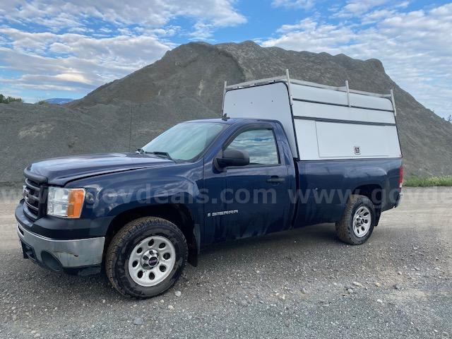 2009 GMC Sierra 1500 PICKUP TRUCK With Leer Canopy - 2-DR, 4.3L V6 OHV 12V GMC Sierra Government Surplus Auction - Primary Photo