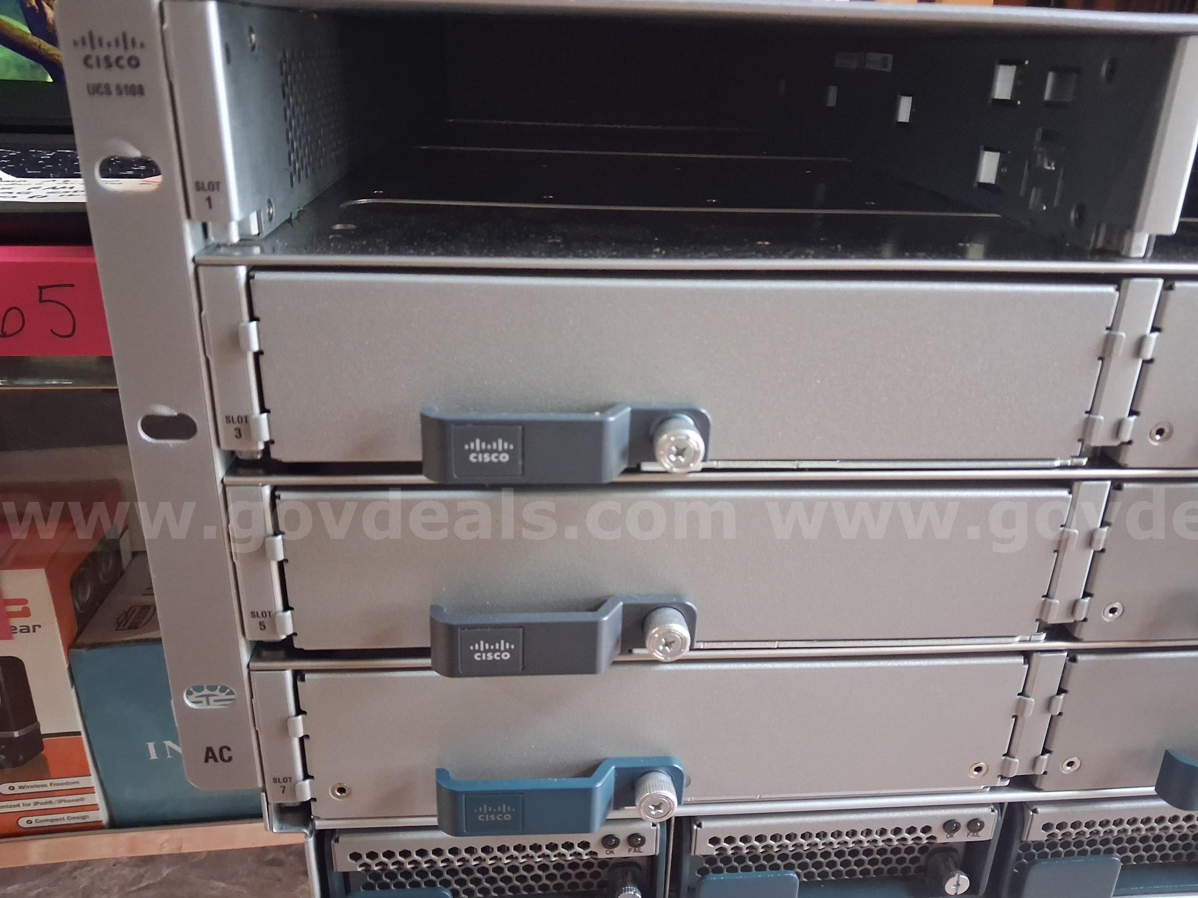 Cisco Server Chassis N20-C6508 Cisco C6508 Government Surplus Auction - Photo #4