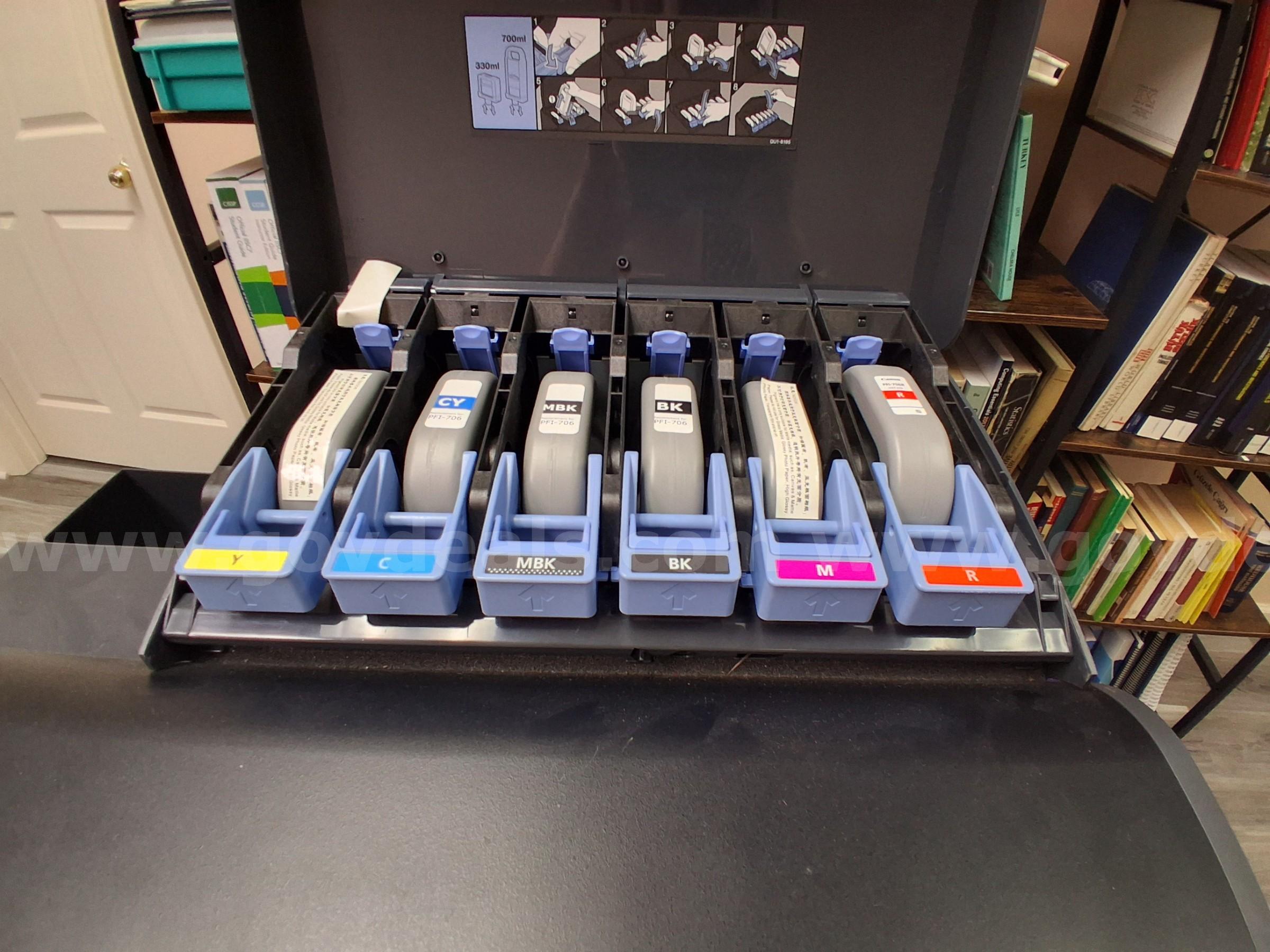 Canon iPF8400SE Commercial Poster Printer Canon iPF8400SE Government Surplus Auction - Photo #3