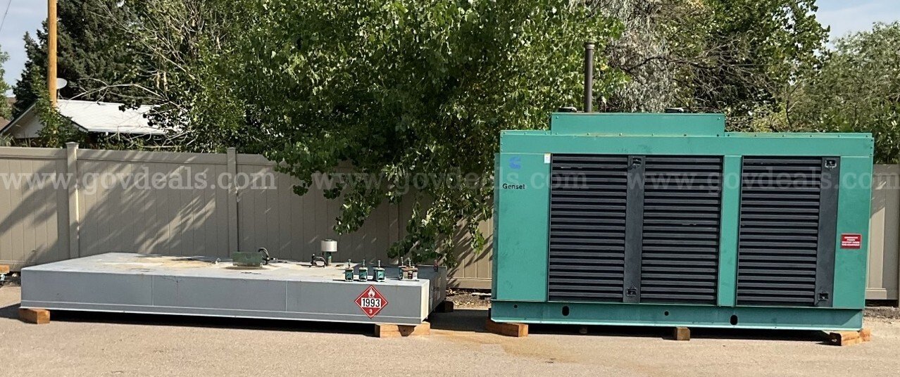 Cummins Generator Cummins 500DFFB Government Surplus Auction - Photo #2