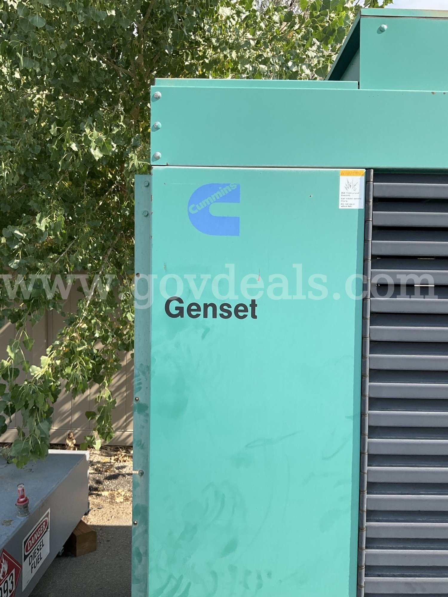 Cummins Generator Cummins 500DFFB Government Surplus Auction - Photo #4