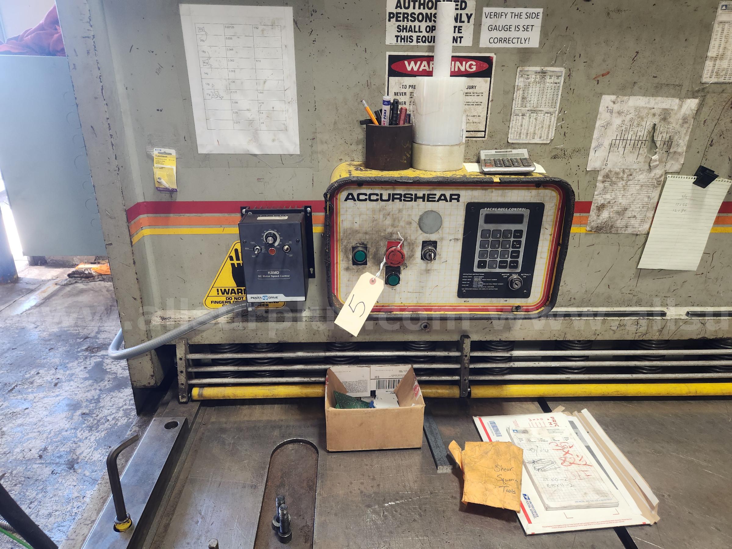 Accurshear 37510 Accurshear 837510 Government Surplus Auction - Photo #3