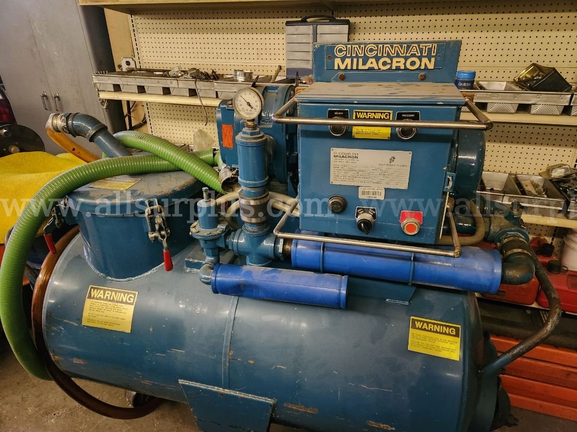 Cincinnatti Milacron 50/50 Cimcool Recovery Unit machine cutting and turning coolant vacuum pump   Government Surplus Auction - Photo #4