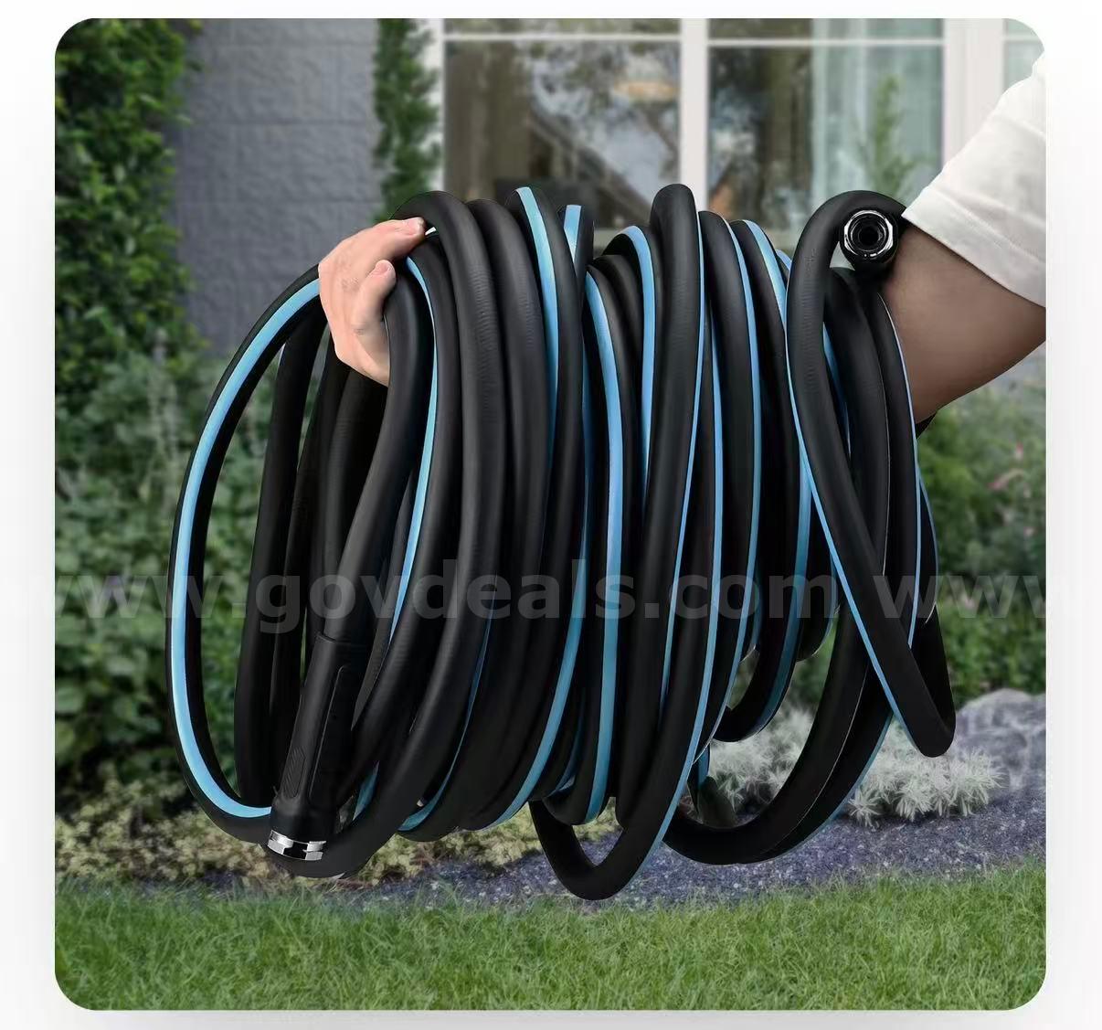 SHIPPING AVAILABLE RELHOST TOOLS Garden Hose 100 ft x 5/8" Flexible Heavy Duty Water Hose with 360° Swivel(33-013)