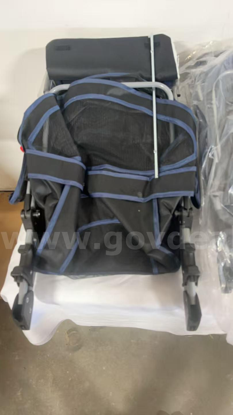 SHIPPING AVAILABLE Foldable 3 Wheels Pet Stroller BP-S13T-Black, Lightweight Dog Cat Carrier Stroller (C2-01) Caterpillar  Government Surplus Auction - Photo #2