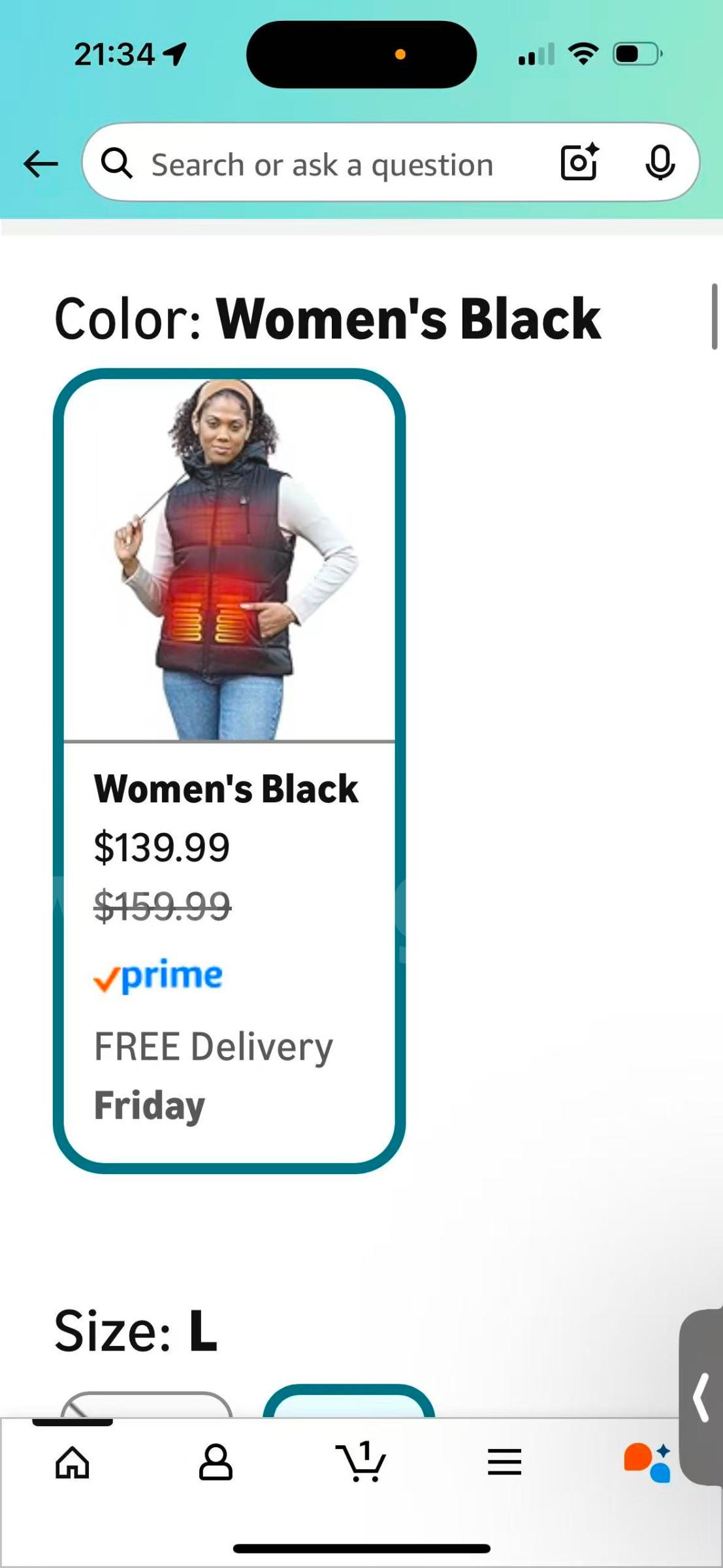 SHIPPING AVAILABLE  Lot of 20,Women's Heated Vest,Lightweight Electric Vest foSMART HEAT ACROSS BODY (AM-01)   Government Surplus Auction - Photo #2